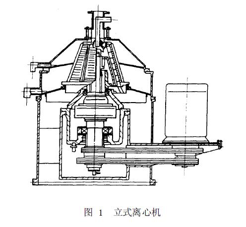 立式離心機(jī)(LLL 型)，見(jiàn)圖 1
