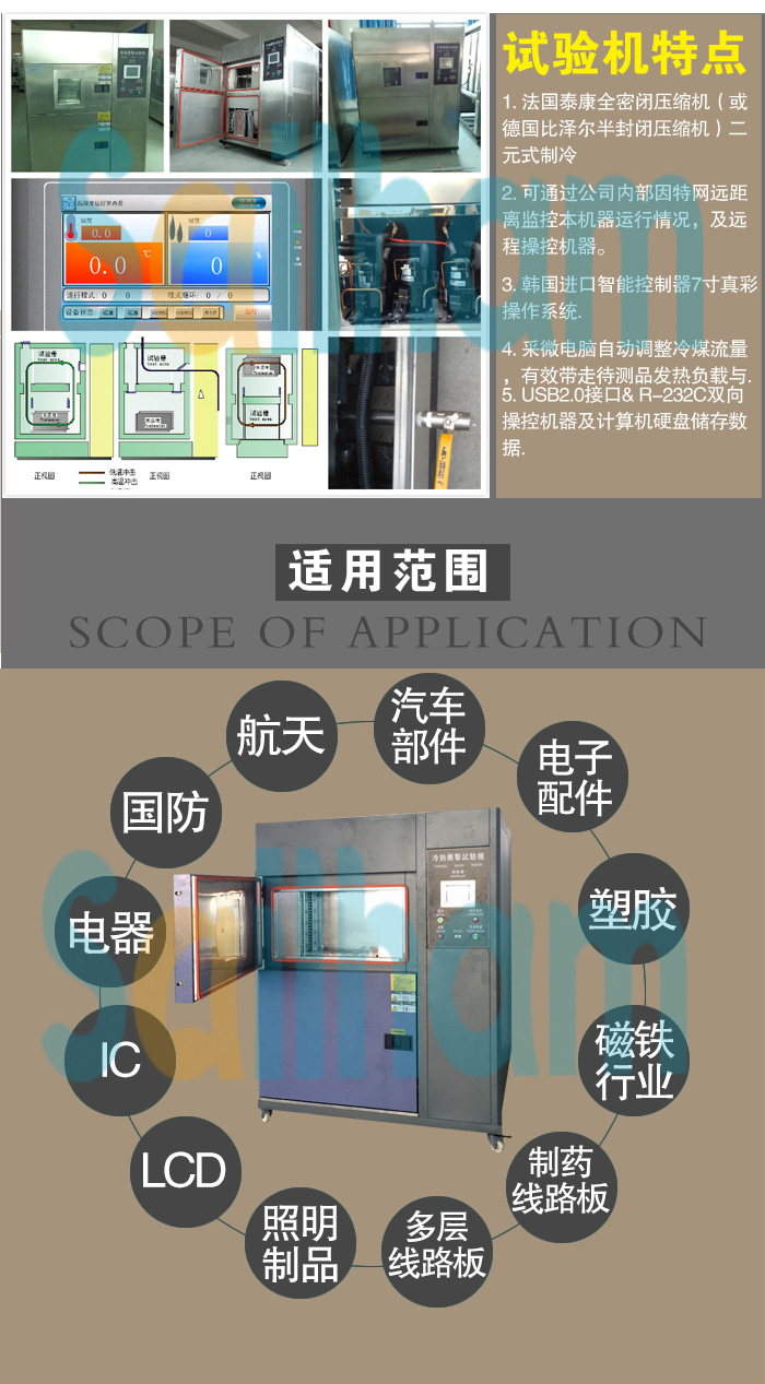 冷熱沖擊試驗箱細節(jié)圖介紹