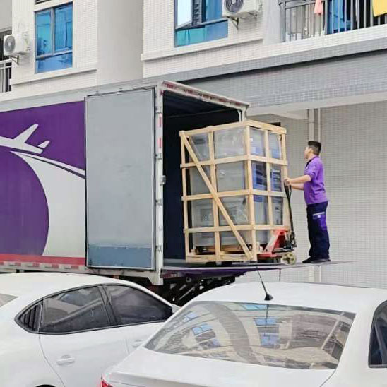 八臺試驗(yàn)設(shè)備發(fā)貨至青島新能源老客戶公司，